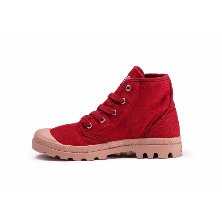 Palladium Pampa Hi Laarzen Dames Rood | NL 01NDQGV